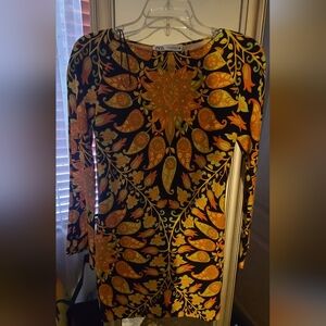 Zara mini dress, multicolor